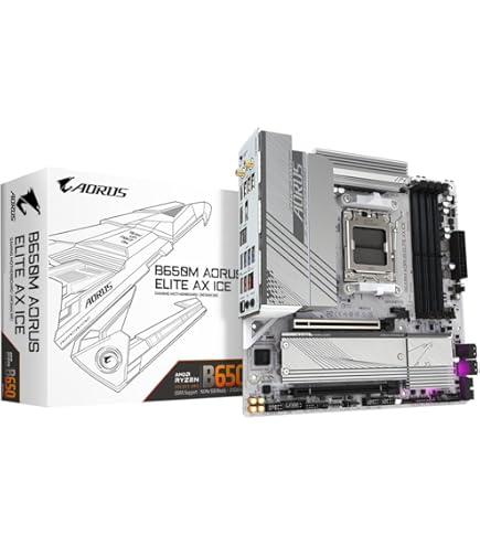 Gigabyte GA-B650E-AORUS STEALTH ICE (AM5) (D) : Amazon.pl
